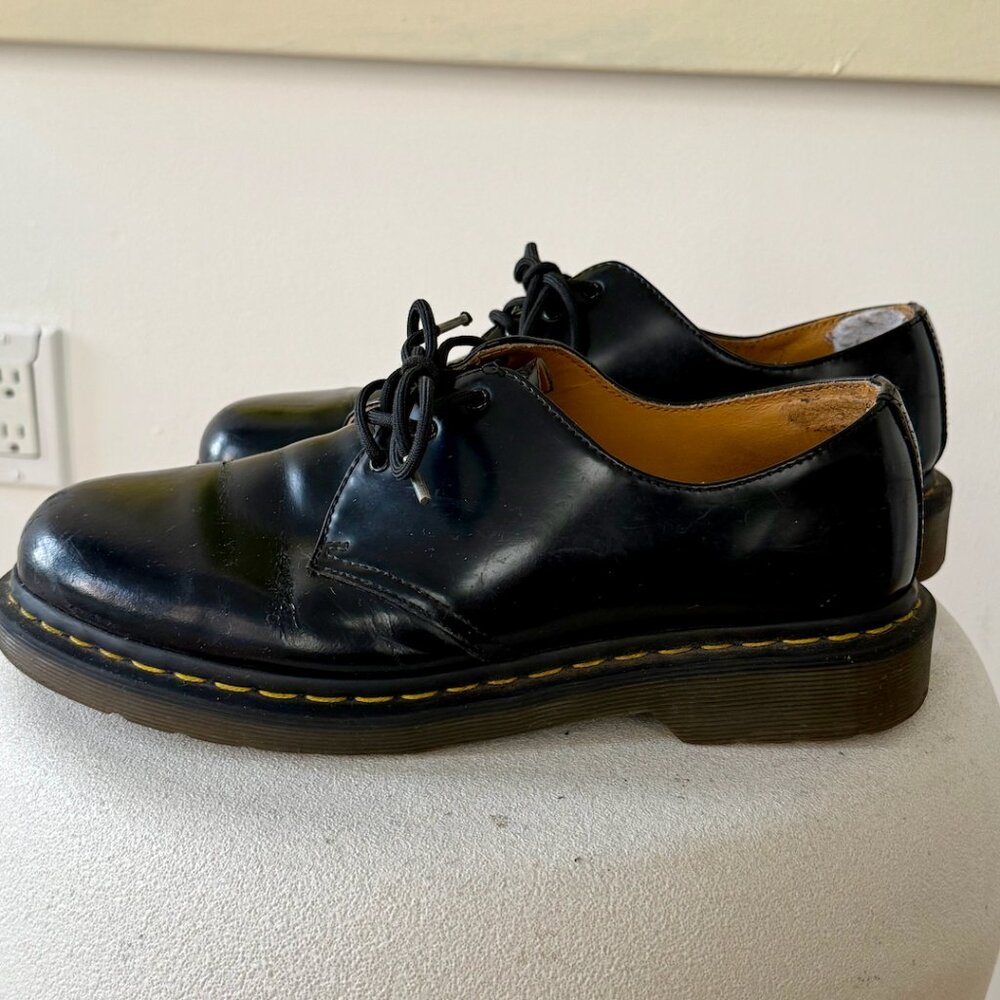 Dr. Martens 1461 Black Leather Oxfords - Classic Docs